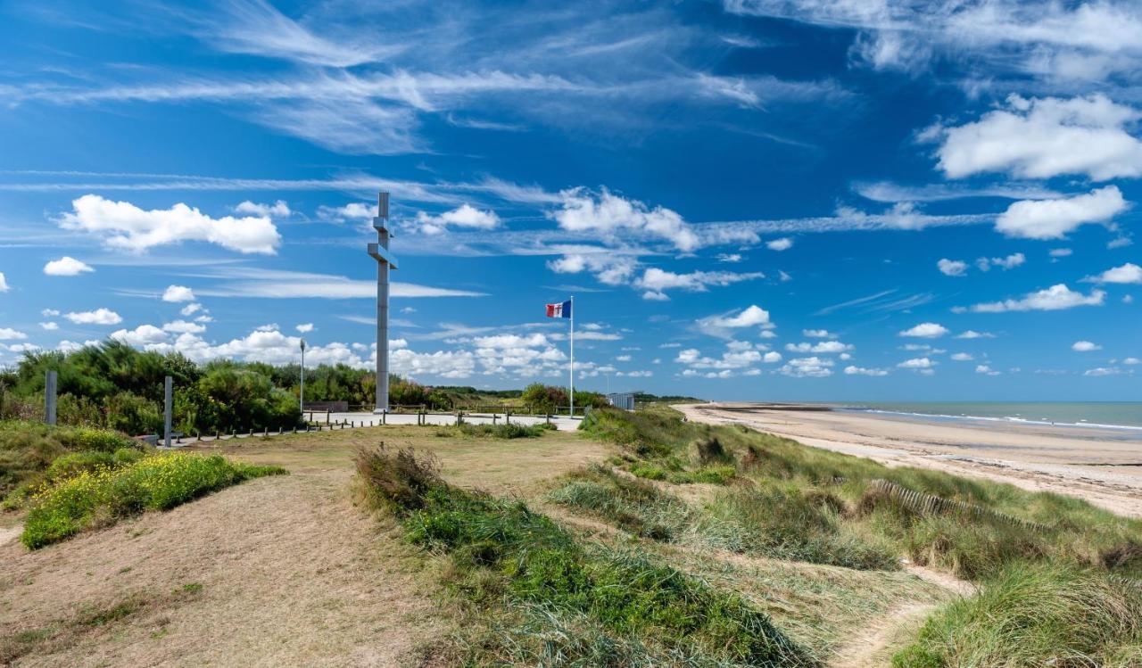 Jardin - A 50M De La Plage - Wifi - Parking Courseulles-sur-Mer Luaran gambar